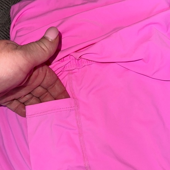 New in package ! PINK size large shorts built in short liner - Picture 4 of 6